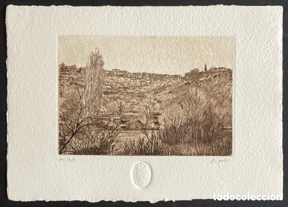 Arte: &ldquo; VALDEGANGA ( AB ) DE JORGE PERELLON. - Foto 1