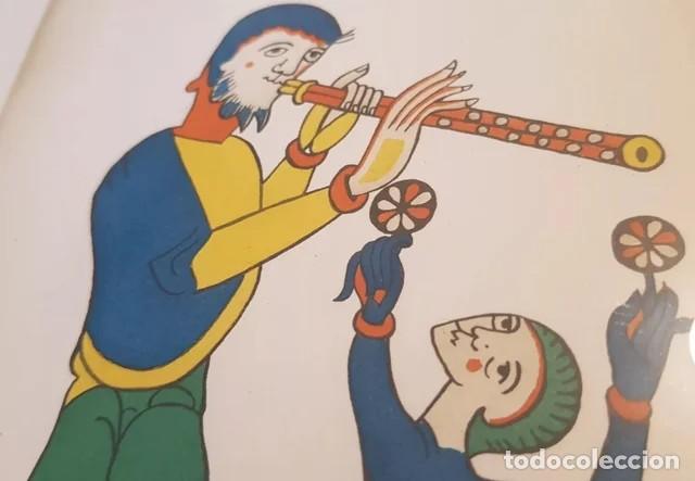 Arte: Grabado Manuscrito Codice Original S. XI - Foto 3