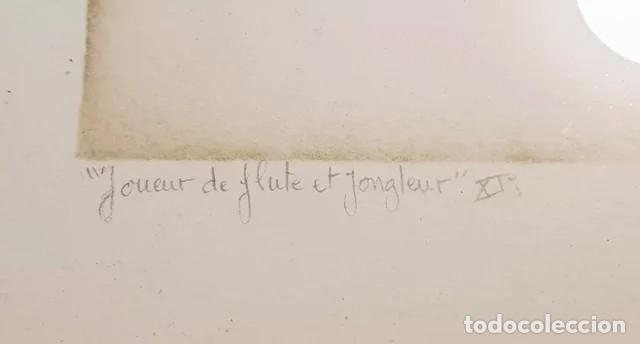 Arte: Grabado Manuscrito Codice Original S. XI - Foto 4