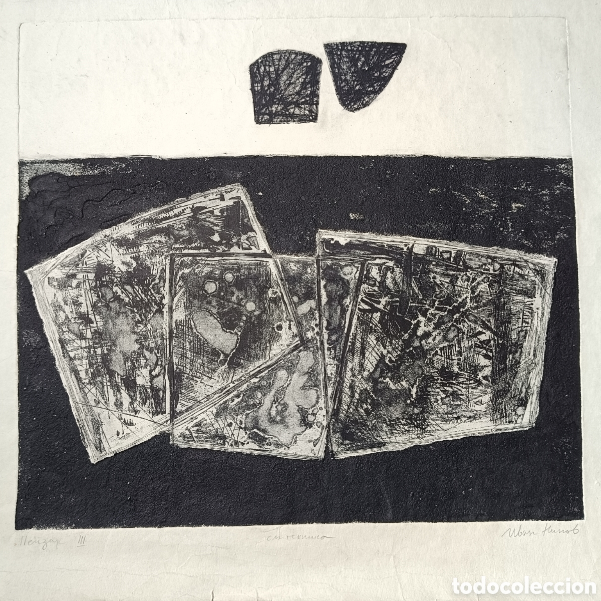 Arte: Grabado abstracto de Ivan Ninov - Foto 7