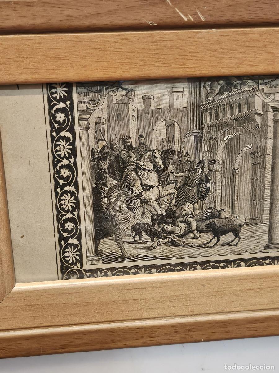 Arte: cuadro con grabado antiguo - Foto 2