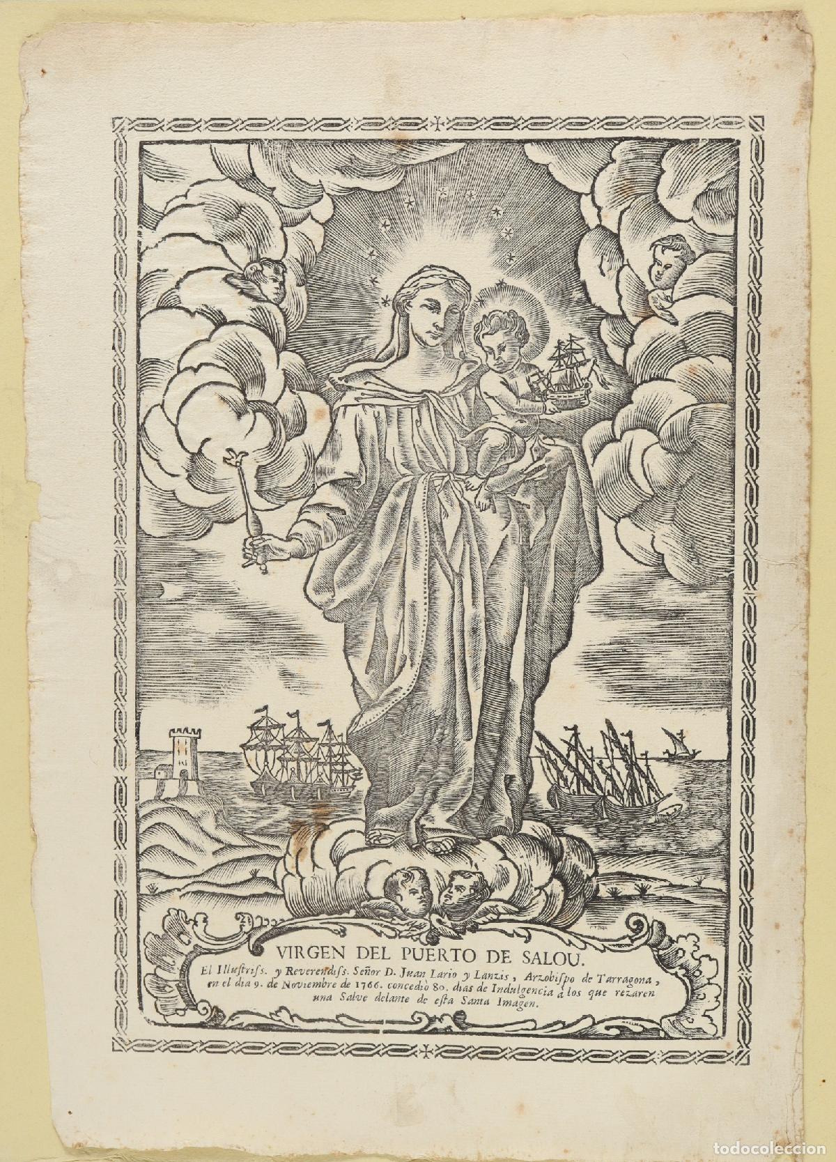 Arte: Virgen del Puerto de Salou - Foto 1