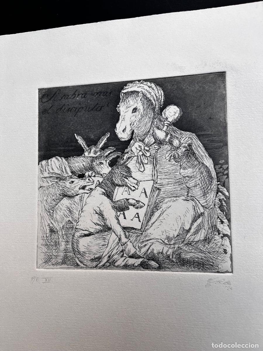 Arte: Aguafuerte versi&oacute;n Goya - Foto 1