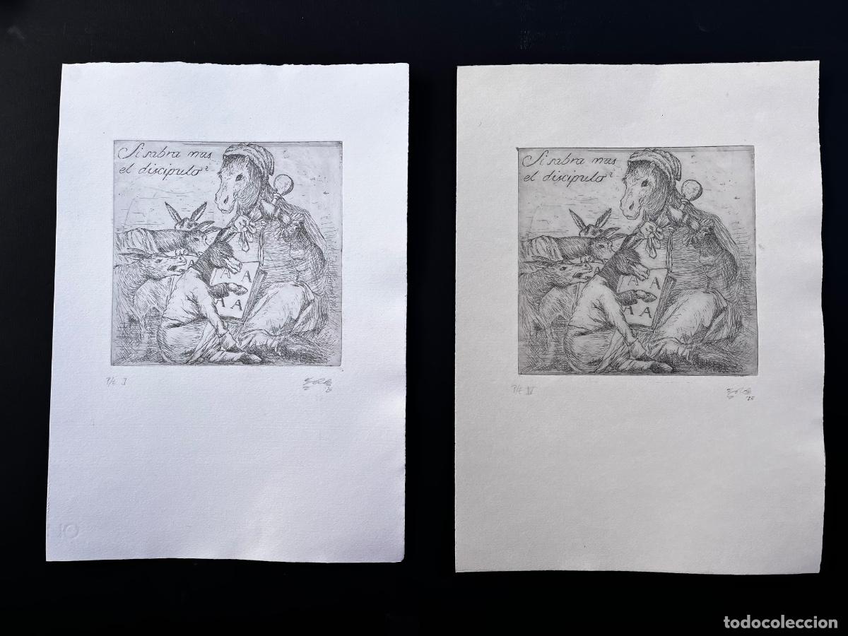 Arte: Aguafuerte versi&oacute;n Goya - Foto 3