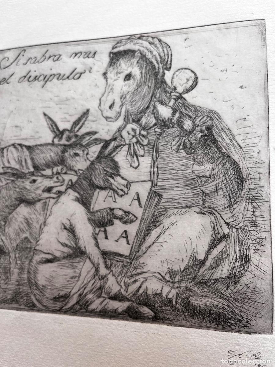 Arte: Aguafuerte versi&oacute;n Goya - Foto 5