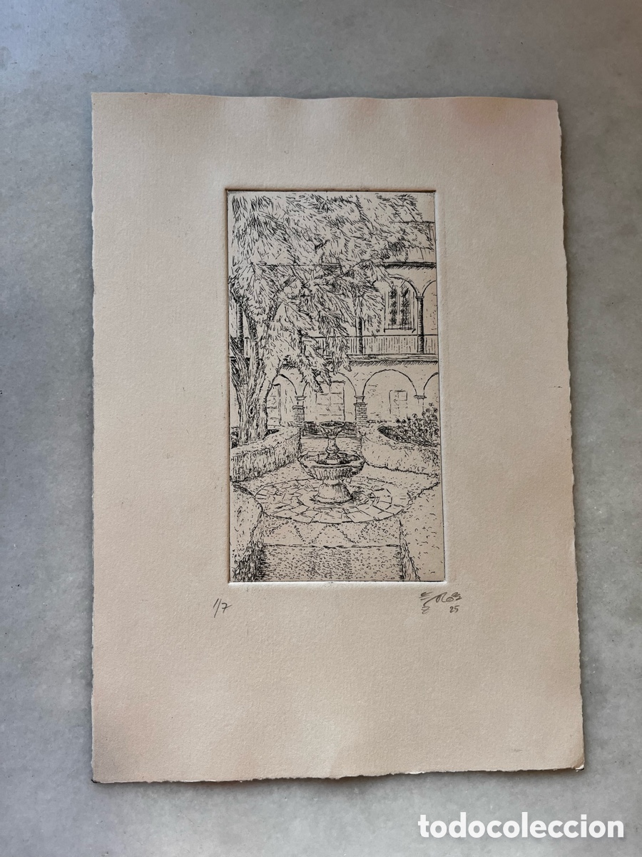 Arte: &ldquo;El palacio de V&iacute;znar&rdquo; serie limitada de Aguafuerte - Foto 2