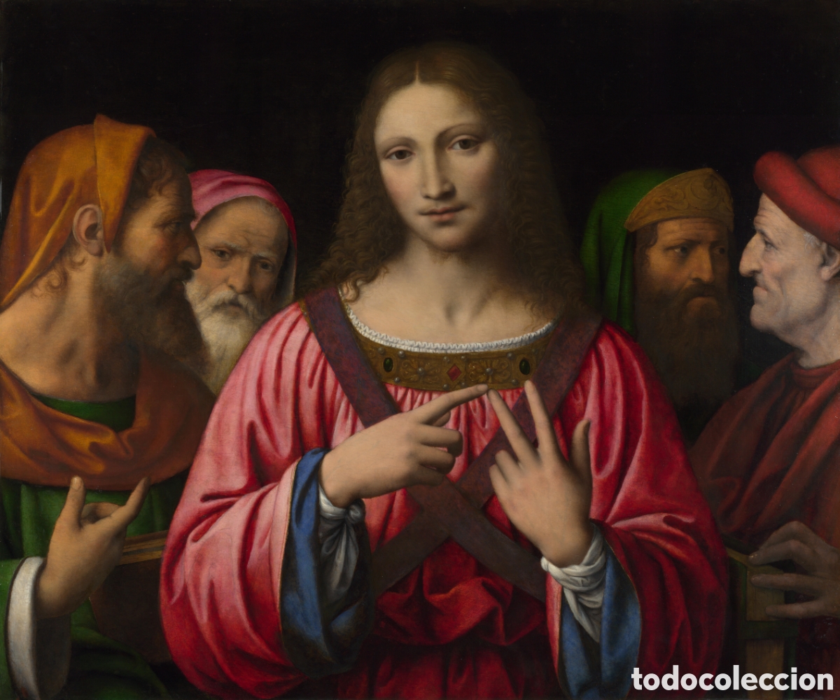 Arte: Espectacular GRABADO LEONARDO - Foto 5