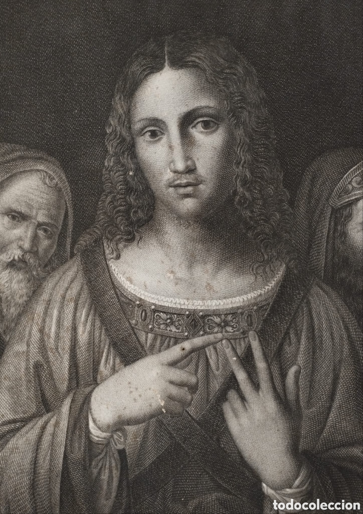 Arte: Espectacular GRABADO LEONARDO - Foto 1