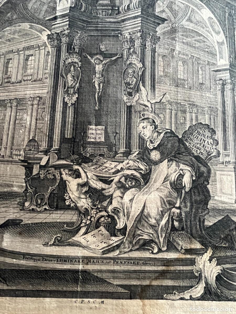 Arte: FACULTAS SACRA, grabado del S. XVIII - Foto 3
