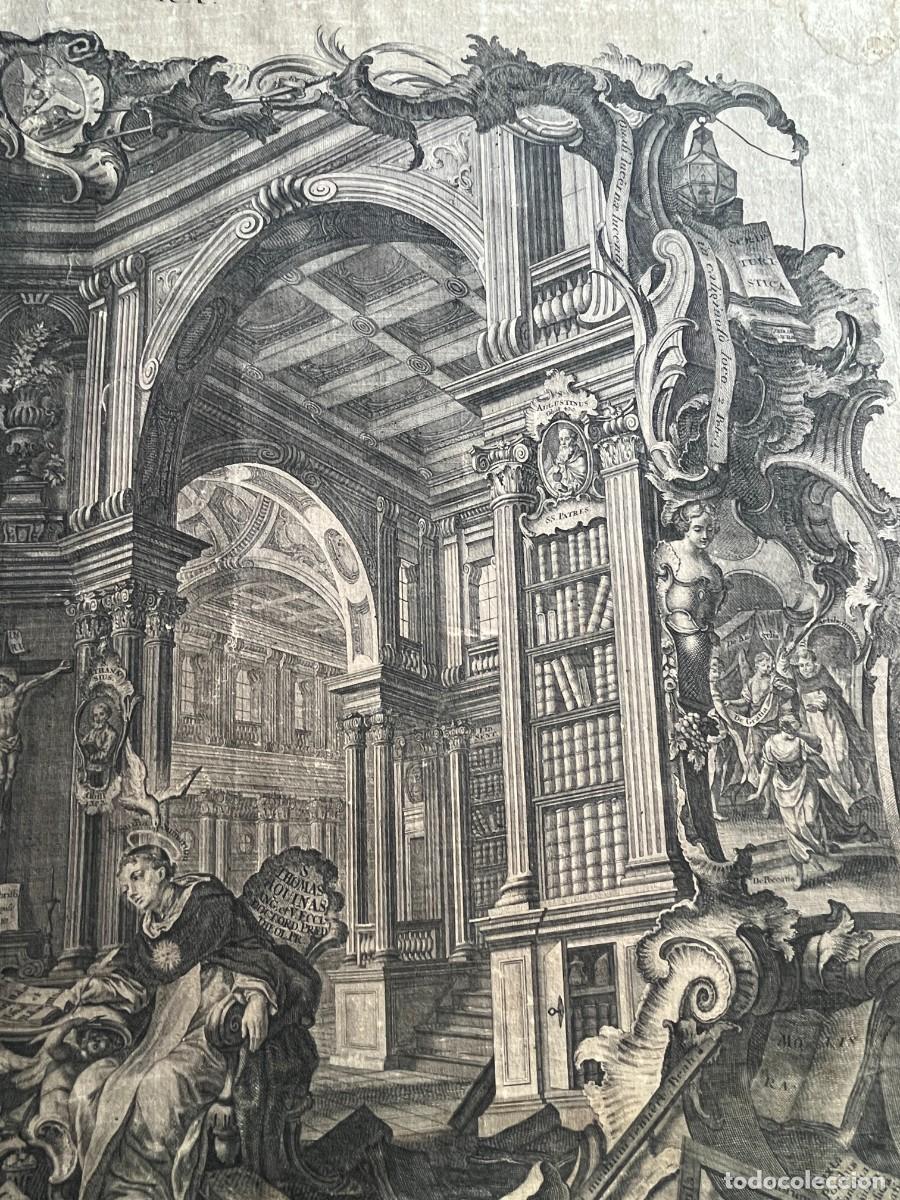 Arte: FACULTAS SACRA, grabado del S. XVIII - Foto 4