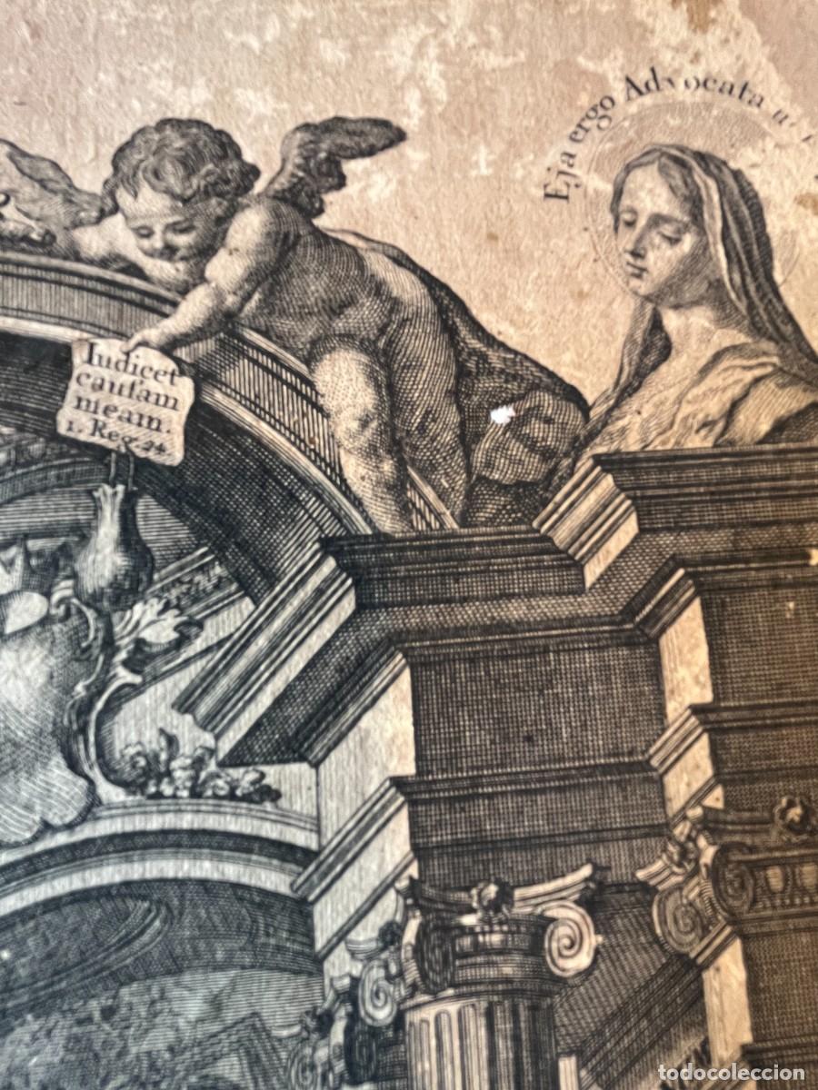 Arte: FACULTAS SACRA, grabado del S. XVIII - Foto 6