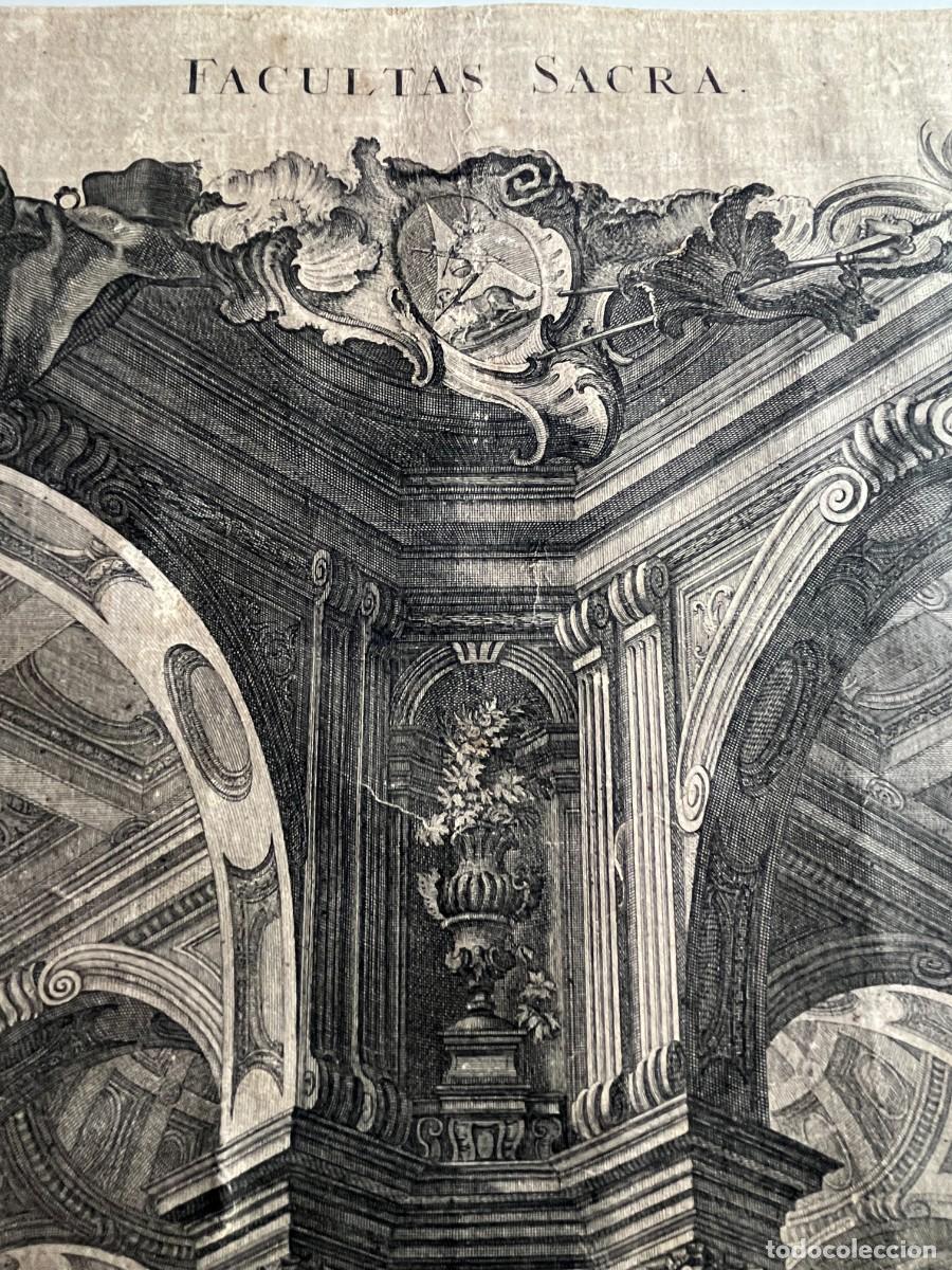 Arte: FACULTAS SACRA, grabado del S. XVIII - Foto 7