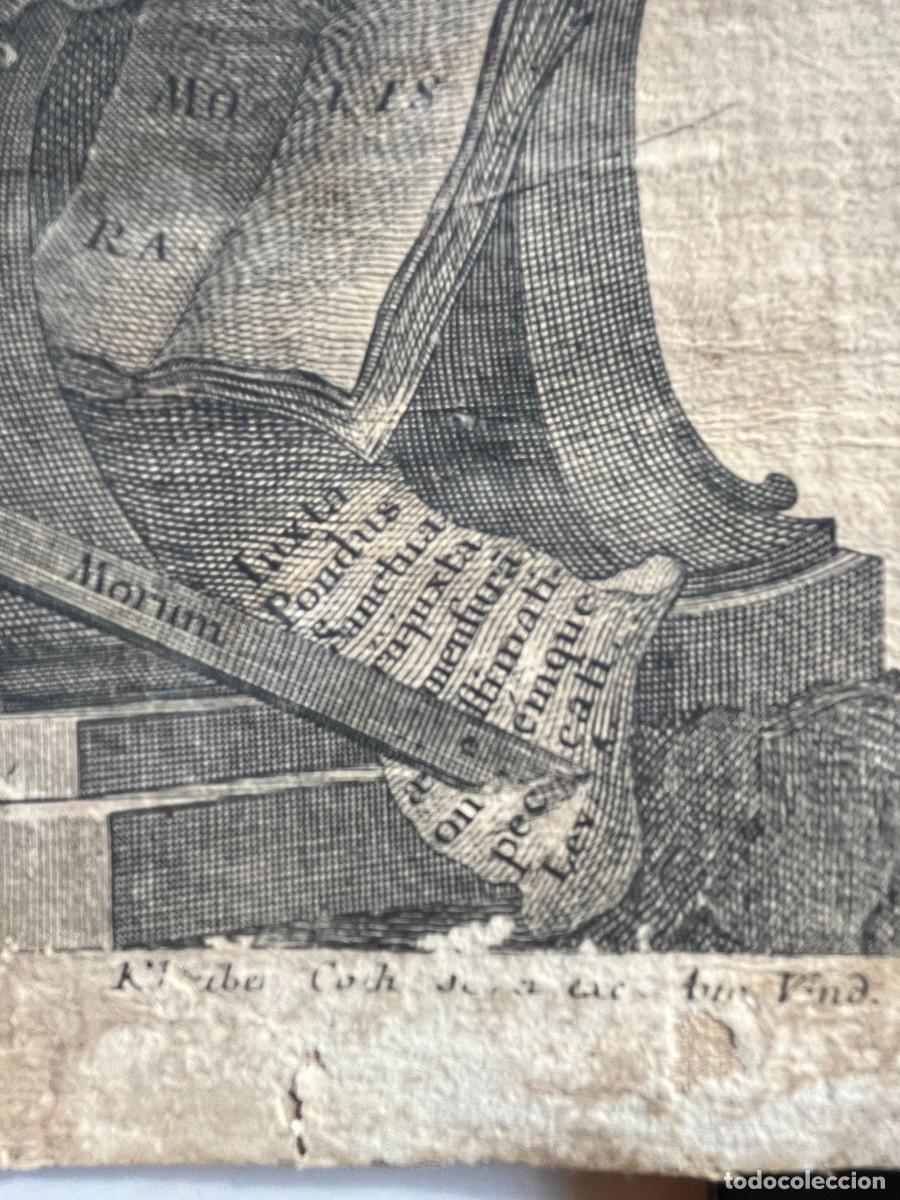 Arte: FACULTAS SACRA, grabado del S. XVIII - Foto 11