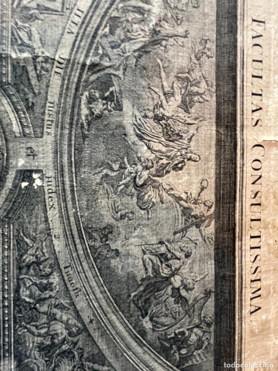 Arte: FACULTAS SACRA, grabado del S. XVIII - Foto 13