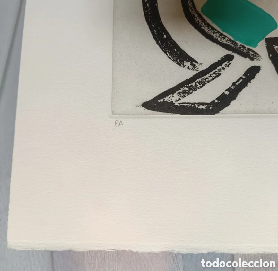 Arte: Cuadro grabado abstracto de Sohad Lachiri - Foto 4