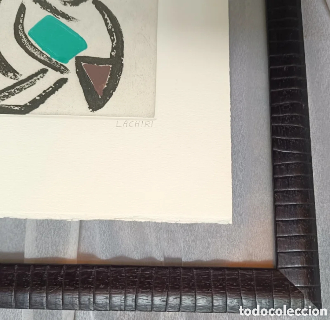 Arte: Cuadro grabado abstracto de Sohad Lachiri - Foto 6