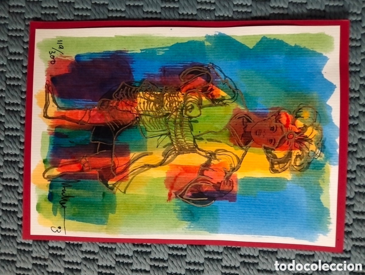 Arte: Grabado original Muher 2003 - Foto 1