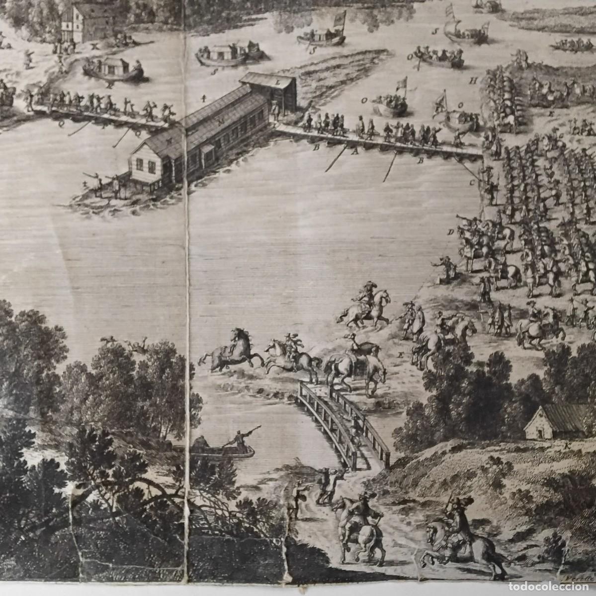 Arte: La isla de la paz de 1659, grabado 41 x 50 cm. - Foto 4