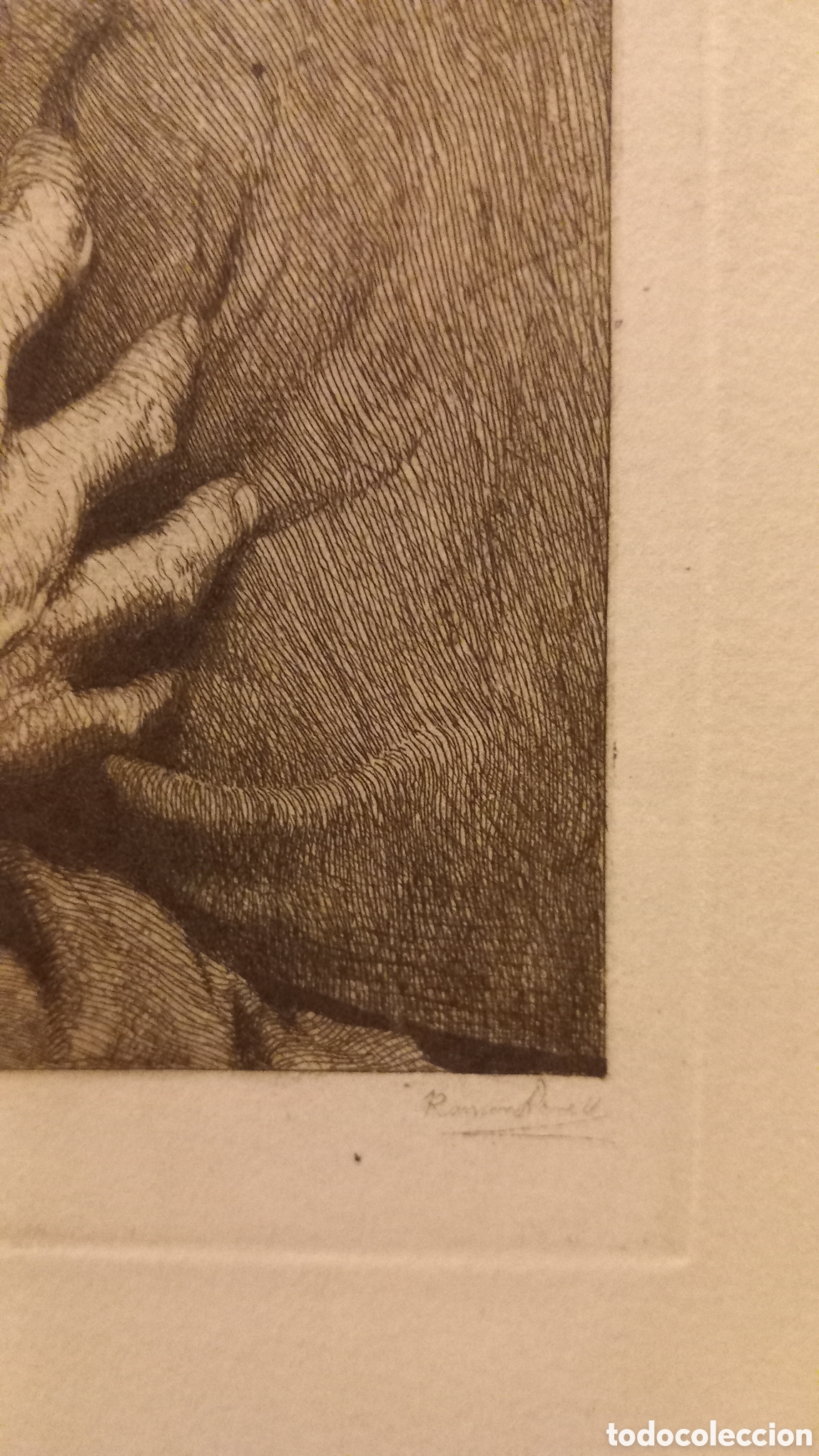 Arte: Grabado san Francisco de Paula - Foto 3