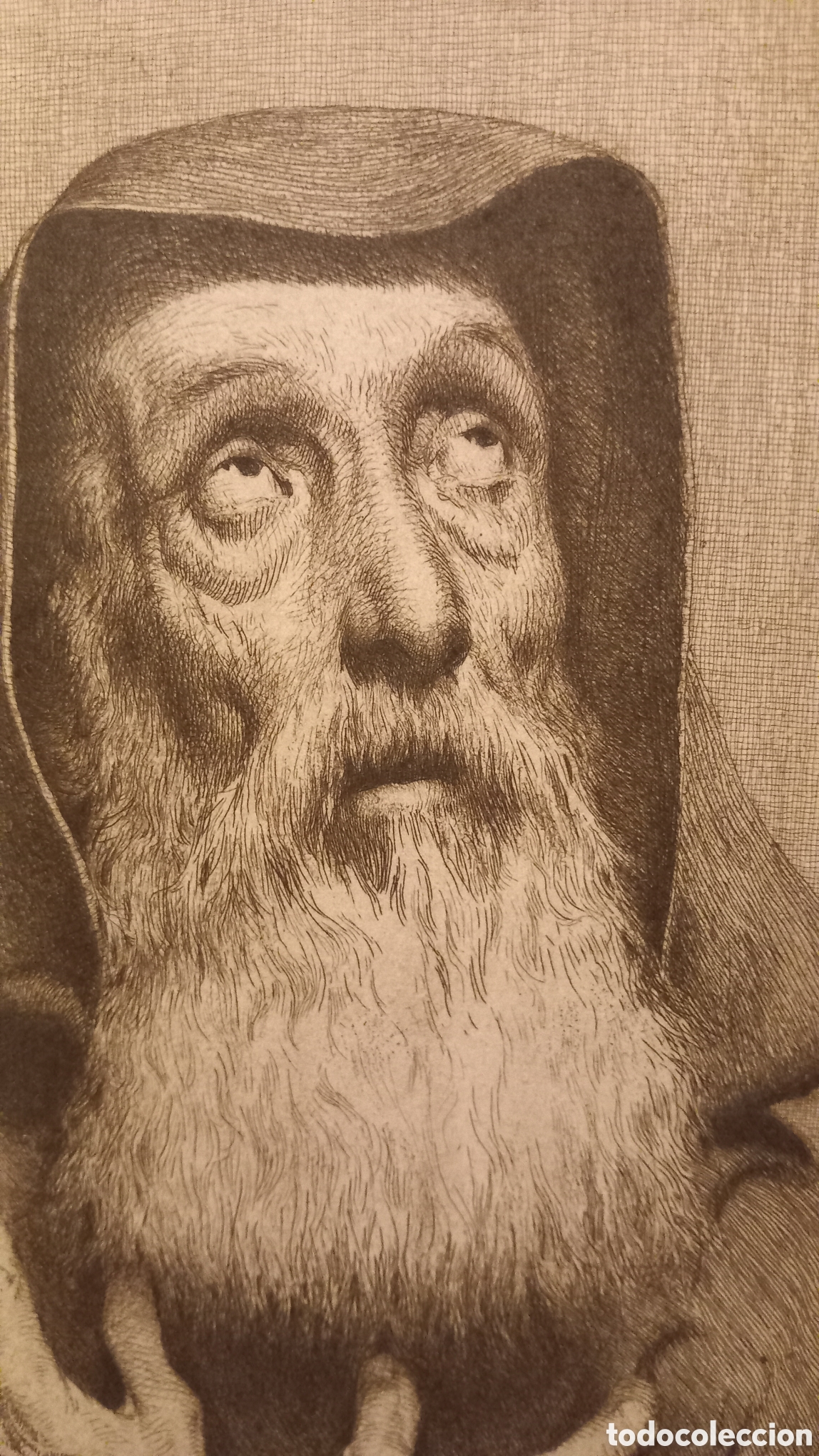 Arte: Grabado san Francisco de Paula - Foto 4