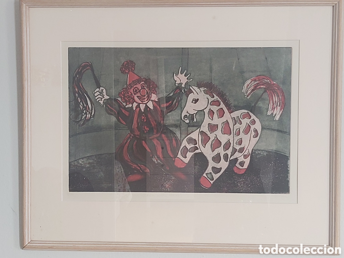 Arte: Margaret Becker. Aguafuerte firmado y numerado por la artista 13/70.