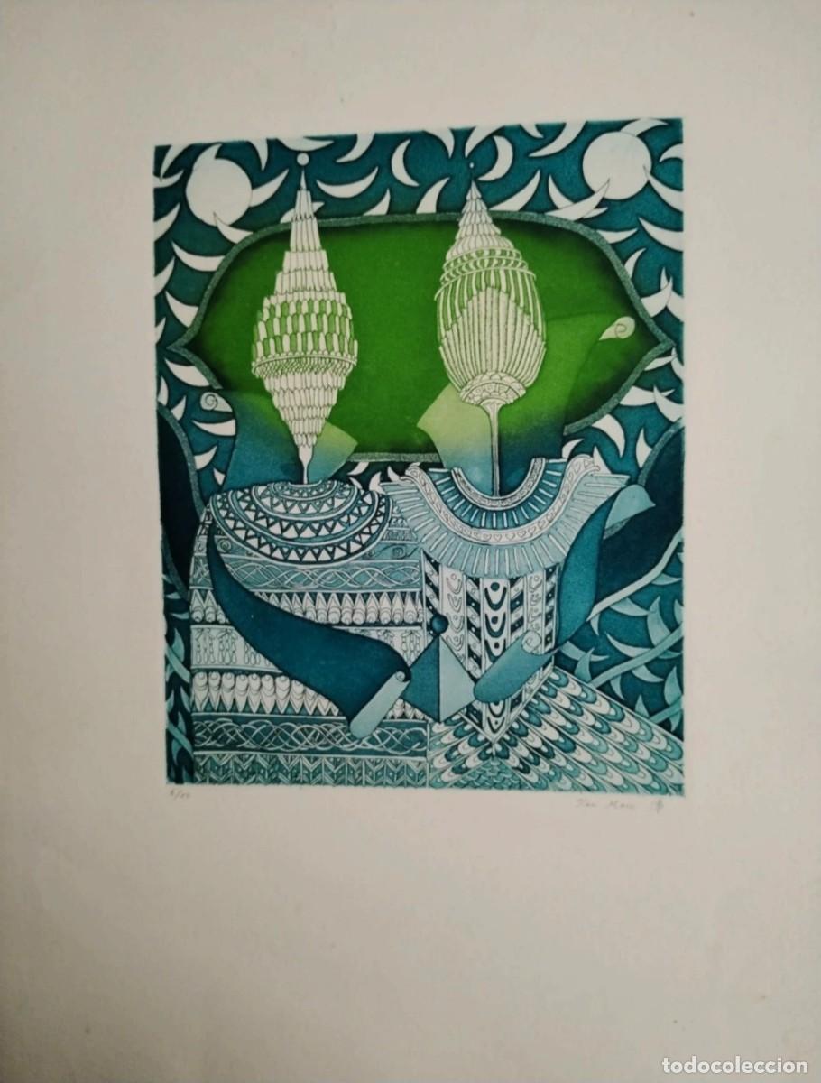 Arte: Grabado de Teiko Mori - Foto 1