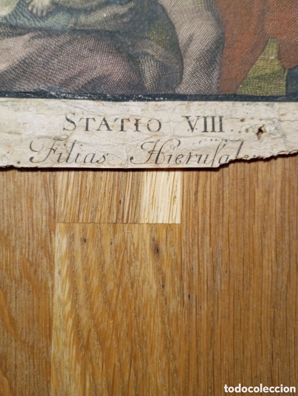 Arte: Grabado &rdquo;Octava estaci&oacute;n del VIACRUCIS&rdquo; - Foto 2
