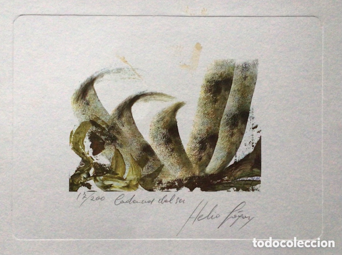 Arte: Grabado Helio Gogar . Cadencias del Ser - Foto 3