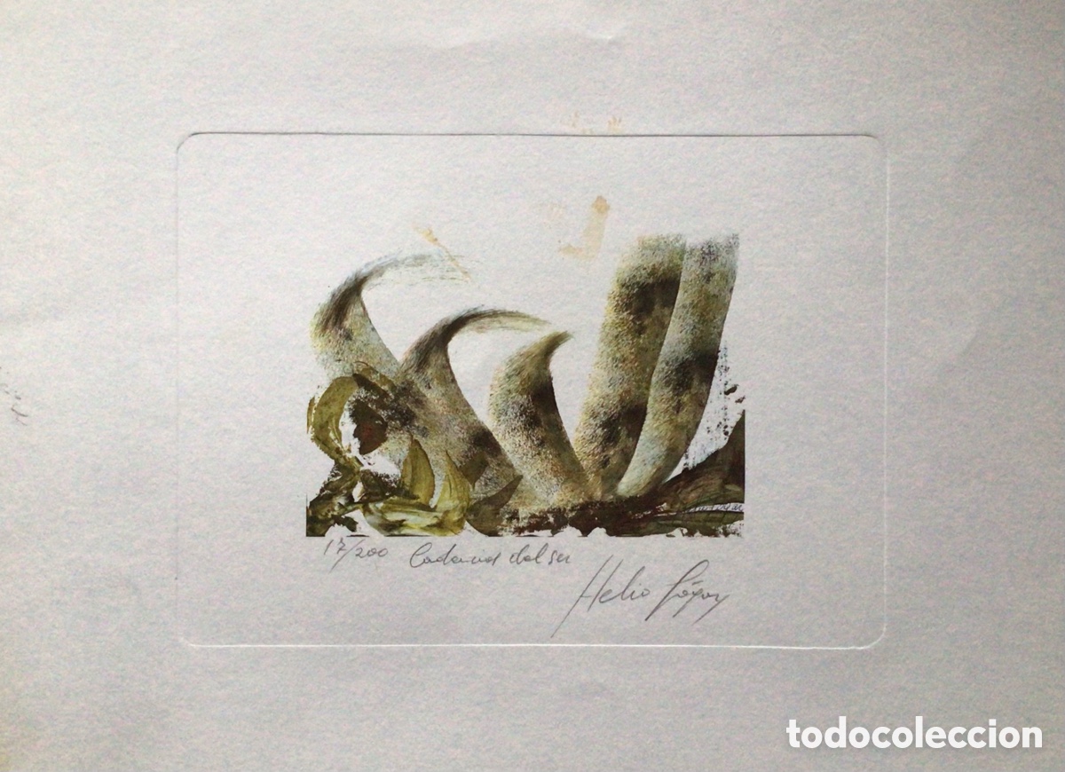 Arte: Grabado Helio Gogar . Cadencias del Ser - Foto 1