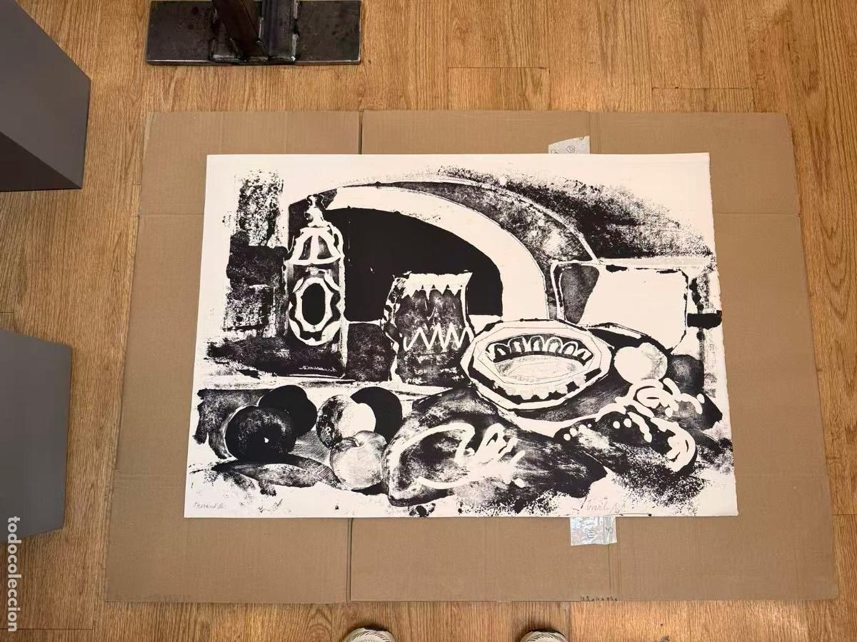 Arte: Sin titulo grabado de Joan Barbar&agrave; - Foto 1