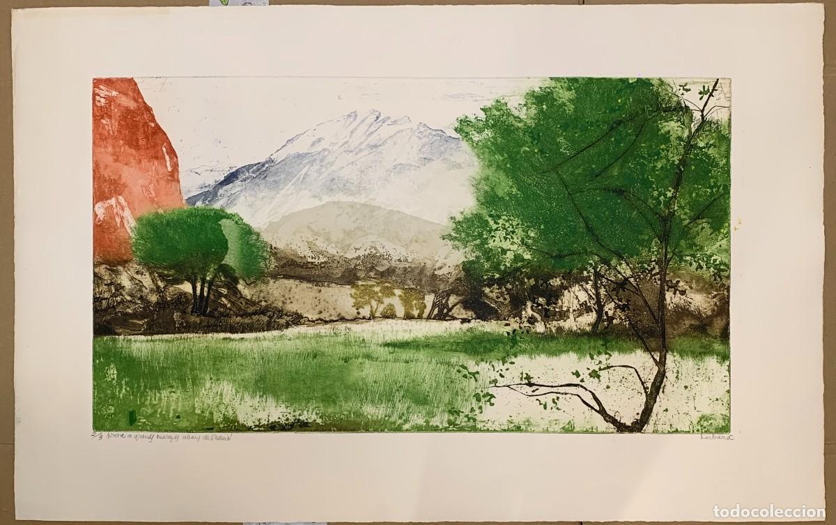 Arte: Grabado Joan Barbar&agrave; (1927-2013) - Foto 2