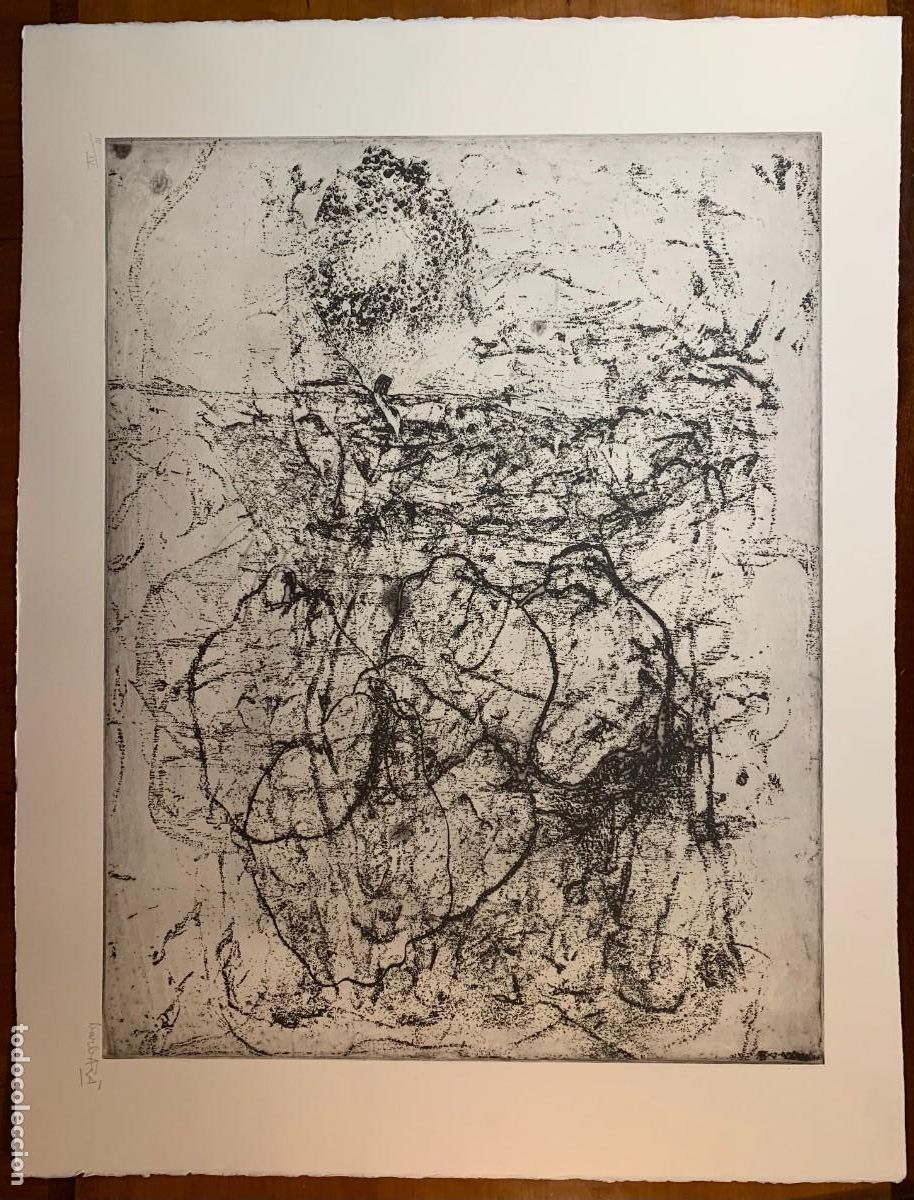 Arte: Grabado Joan Barbar&agrave; (1927-2013) - Foto 1