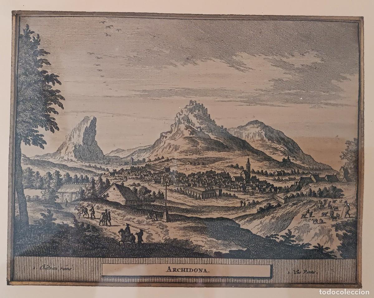 Arte: 4 ANTIGUOS GRABADOS DE MALAGA - Foto 3