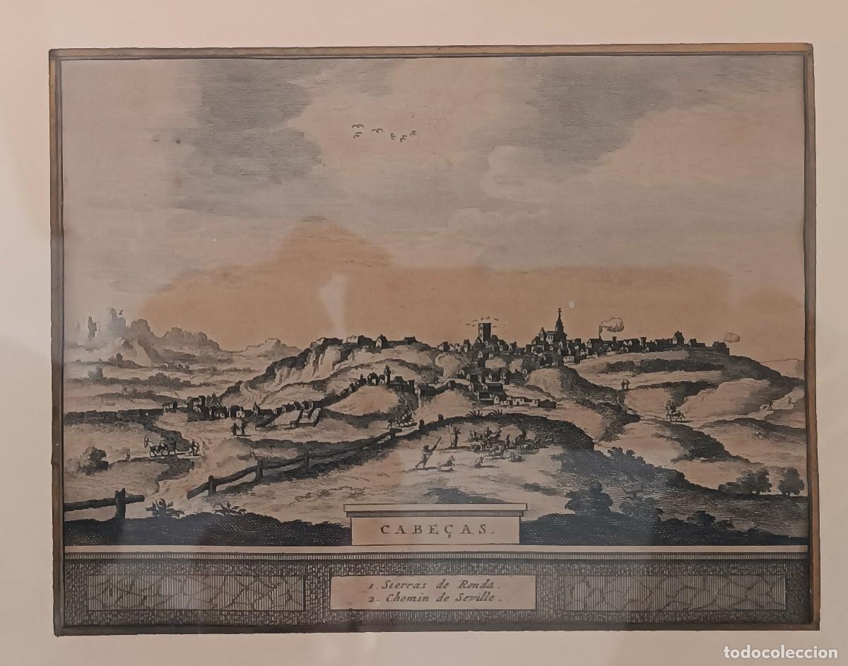 Arte: 4 ANTIGUOS GRABADOS DE MALAGA - Foto 5