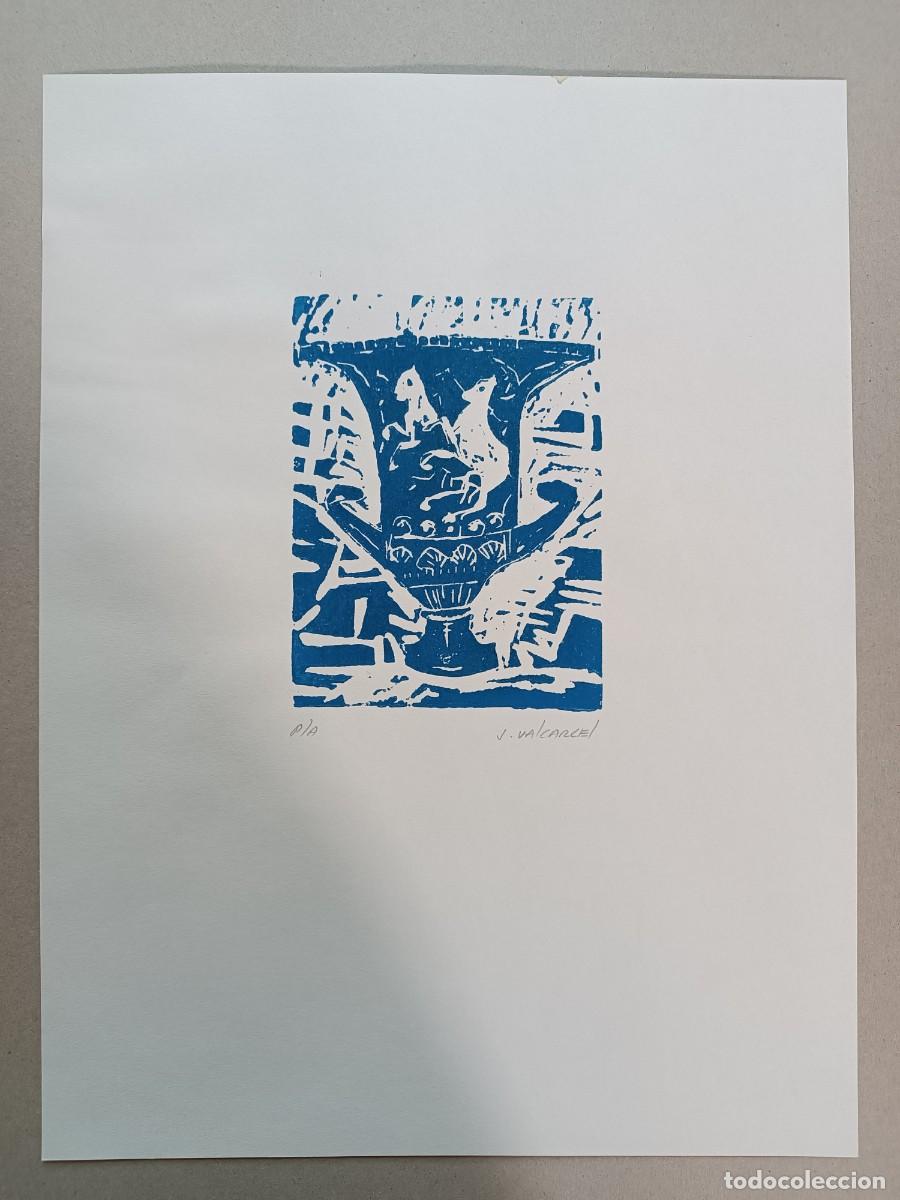Arte: LINOGRABADO DE VALCARCEL - Foto 1