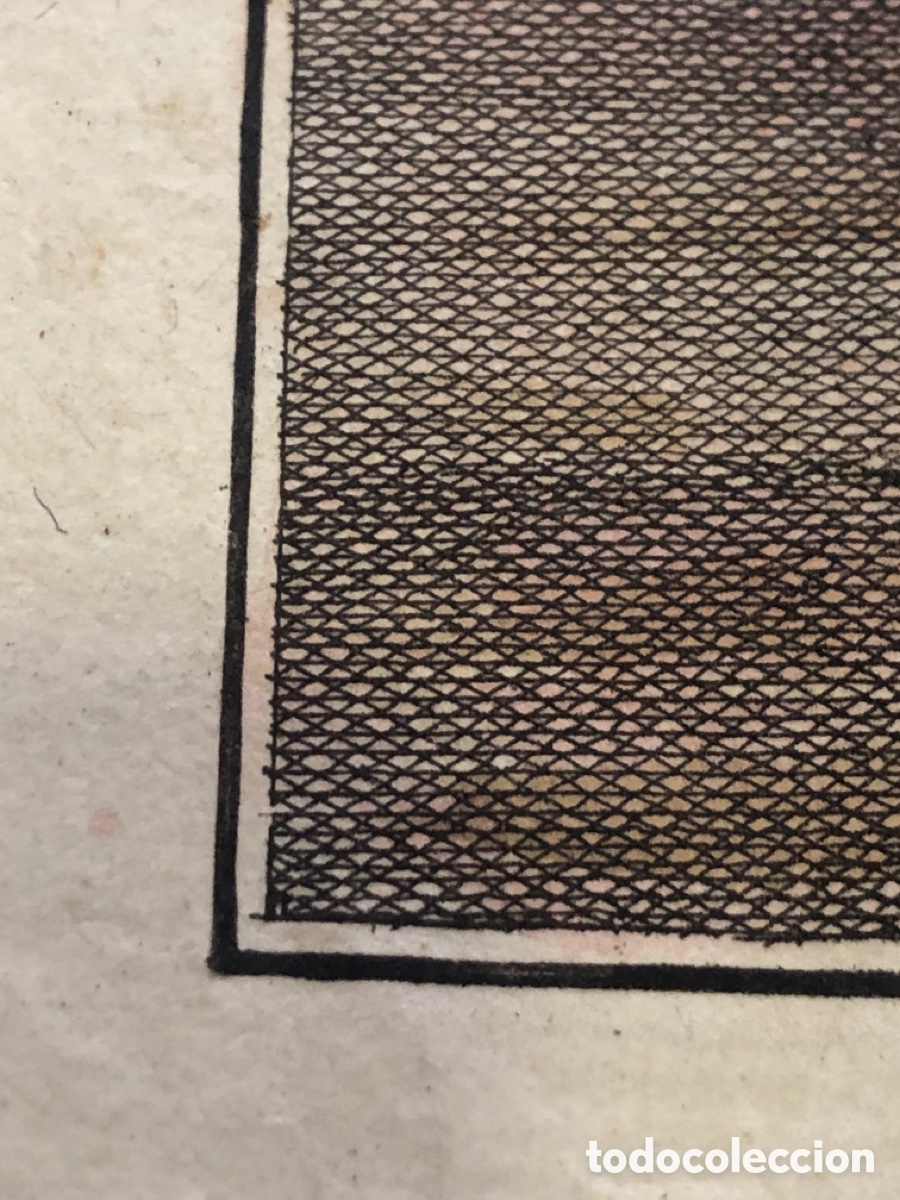 Arte: Antiguo grabado Indio - Foto 3