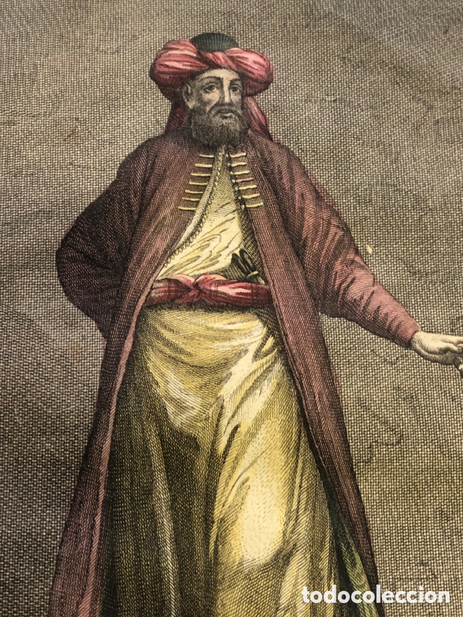 Arte: Antiguo grabado Indio - Foto 5
