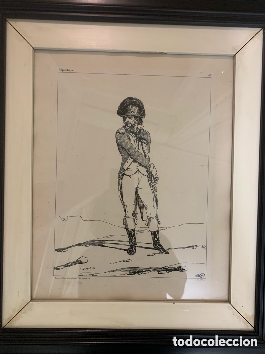 Arte: Grabado Nicol&agrave;s-Toussaint CHARLET - Foto 2