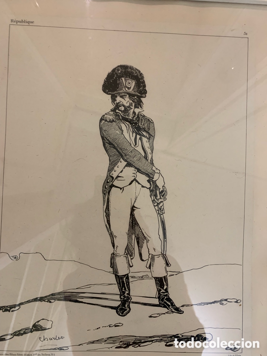 Arte: Grabado Nicol&agrave;s-Toussaint CHARLET - Foto 3