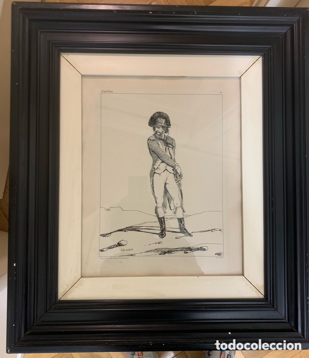 Arte: Grabado Nicol&agrave;s-Toussaint CHARLET - Foto 1