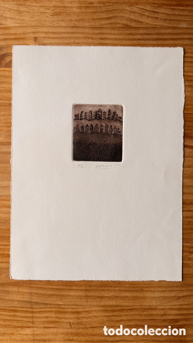 Arte: Jes&uacute;s Velayos &ldquo;Sin t&iacute;tulo&rdquo;, 1981 - Foto 1