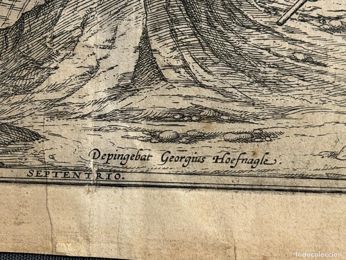 Arte: LOXA , GRANADA . GRABADO DE 1575 DE HOGENBERG , LOJA - Foto 7