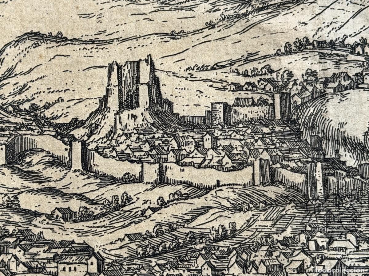Arte: LOXA , GRANADA . GRABADO DE 1575 DE HOGENBERG , LOJA - Foto 8