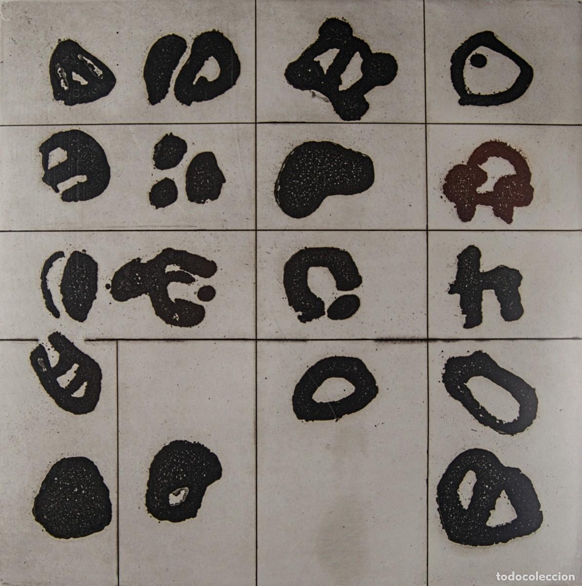 Arte: HERN&Aacute;N ARDILA / COMPOSICI&Oacute;N ABSTRACTA (2003) / AGUAFUERTE Y PUNTA SECA - Foto 3