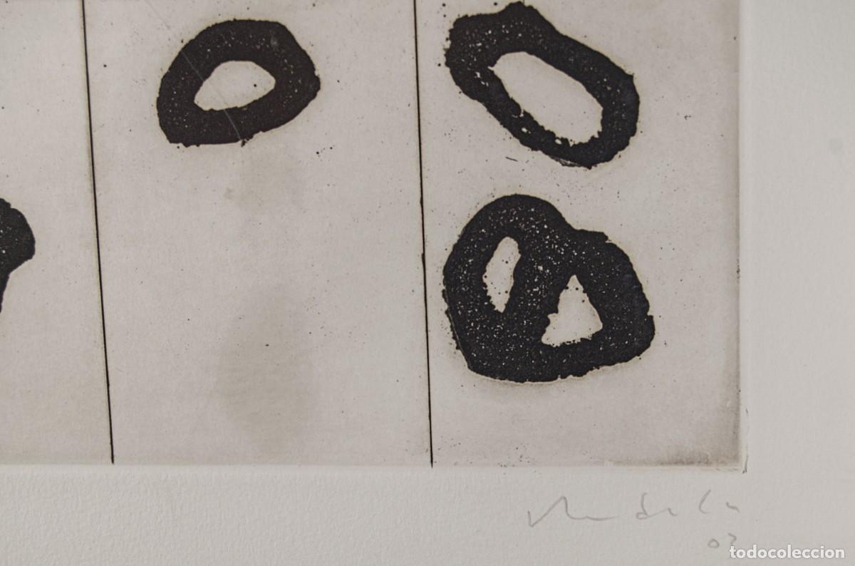 Arte: HERN&Aacute;N ARDILA / COMPOSICI&Oacute;N ABSTRACTA (2003) / AGUAFUERTE Y PUNTA SECA - Foto 5