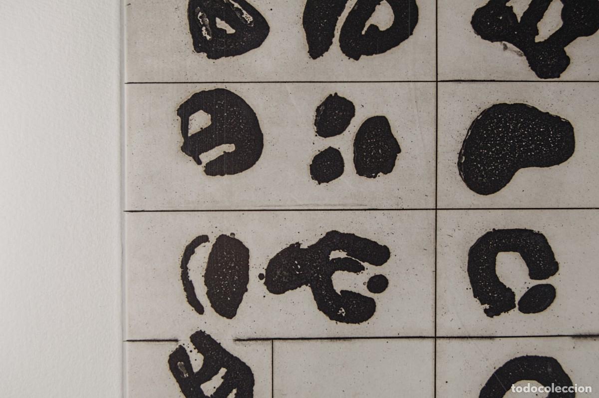 Arte: HERN&Aacute;N ARDILA / COMPOSICI&Oacute;N ABSTRACTA (2003) / AGUAFUERTE Y PUNTA SECA - Foto 6