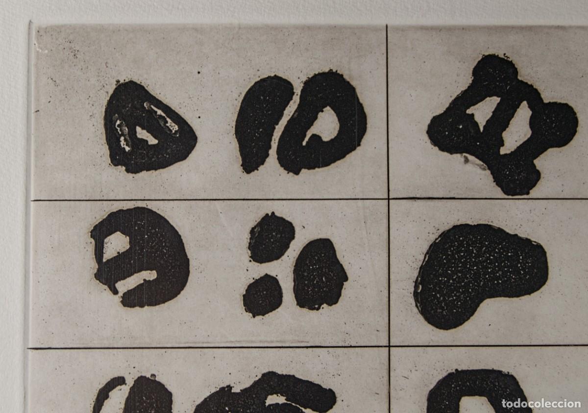 Arte: HERN&Aacute;N ARDILA / COMPOSICI&Oacute;N ABSTRACTA (2003) / AGUAFUERTE Y PUNTA SECA - Foto 7