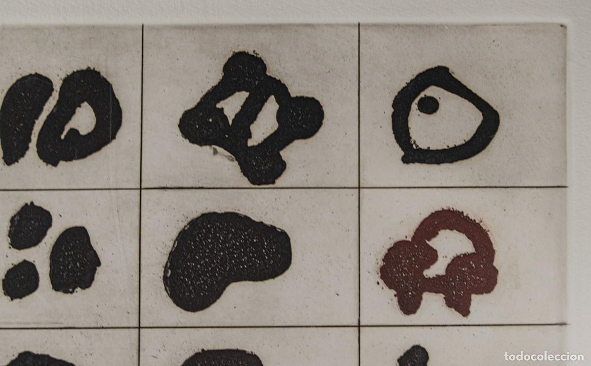 Arte: HERN&Aacute;N ARDILA / COMPOSICI&Oacute;N ABSTRACTA (2003) / AGUAFUERTE Y PUNTA SECA - Foto 10