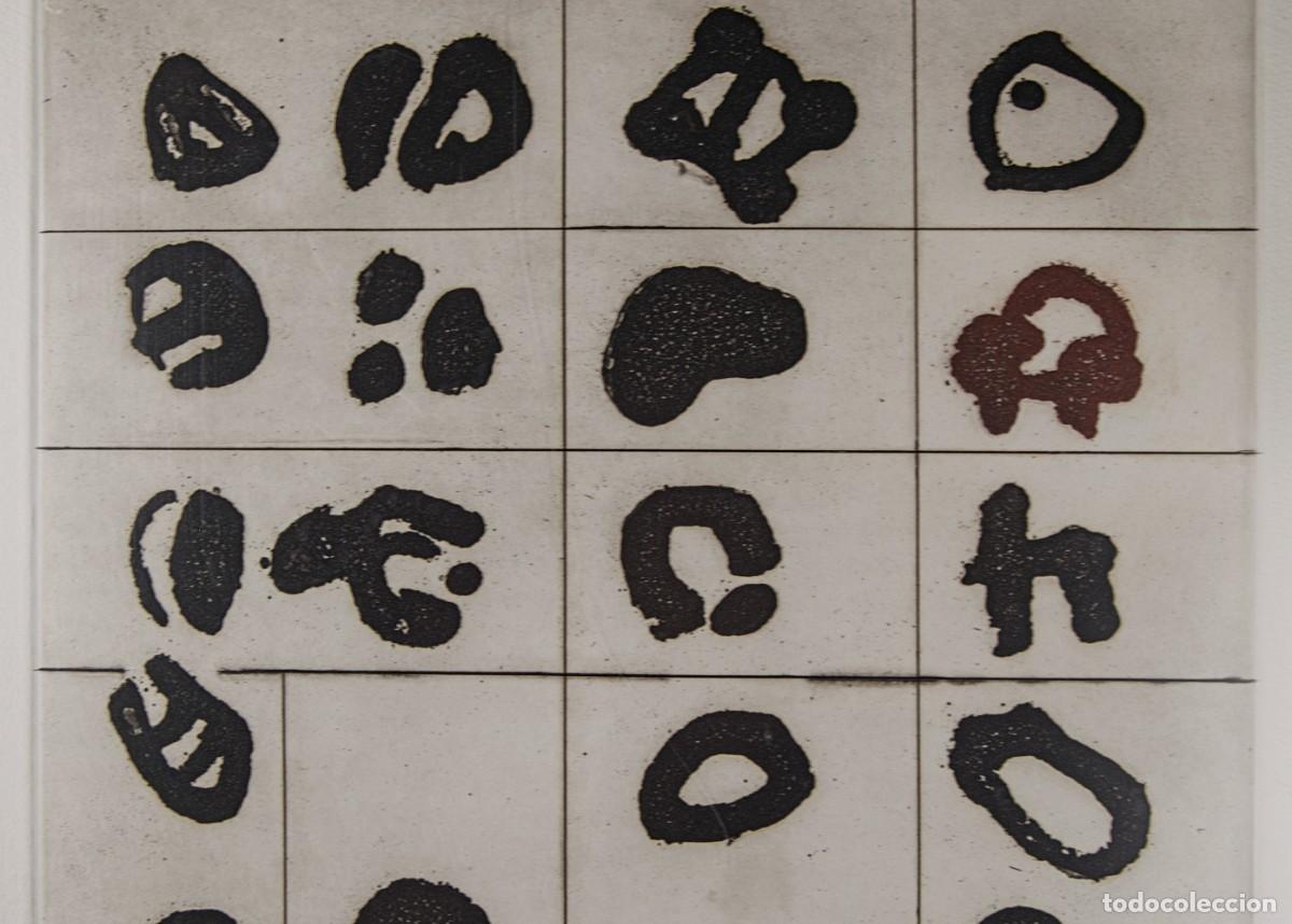 Arte: HERN&Aacute;N ARDILA / COMPOSICI&Oacute;N ABSTRACTA (2003) / AGUAFUERTE Y PUNTA SECA - Foto 12