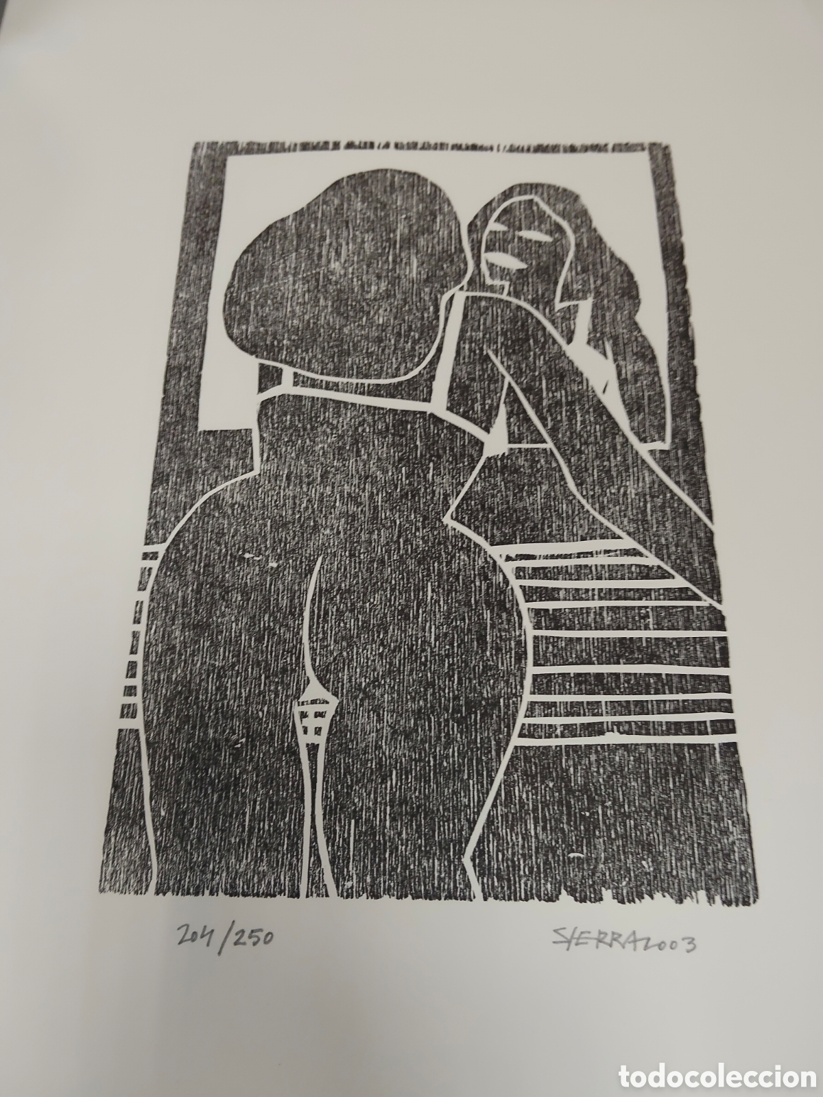 Arte: Doble grabado numerado SERRANO - Foto 2